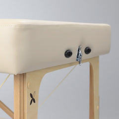 Mila K033 kosmetinis stalas blakstienų priauginimui 78 cm, smėlio spalvos