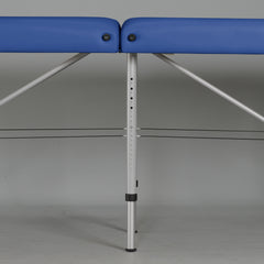 Medmal K012 profesionalus masažo stalas 70 cm, granito mėlyna