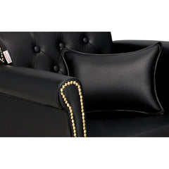 Kirpyklos plautuvė Kiva, juoda