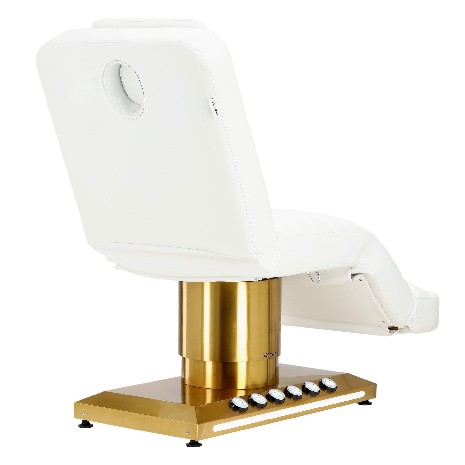 Elektrinis kosmetologinis gultas MAX PRO 2 - 3 motorai, baltas