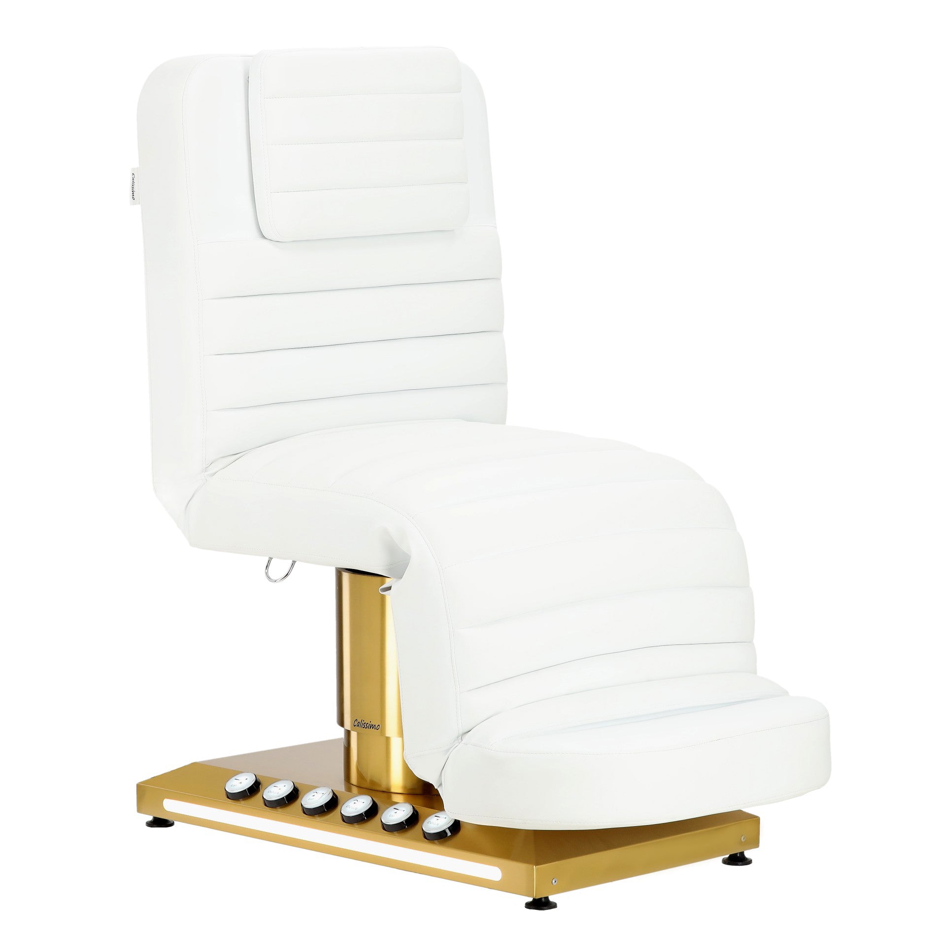 Elektrinis kosmetologinis gultas MAX PRO 2 - 3 motorai, baltas