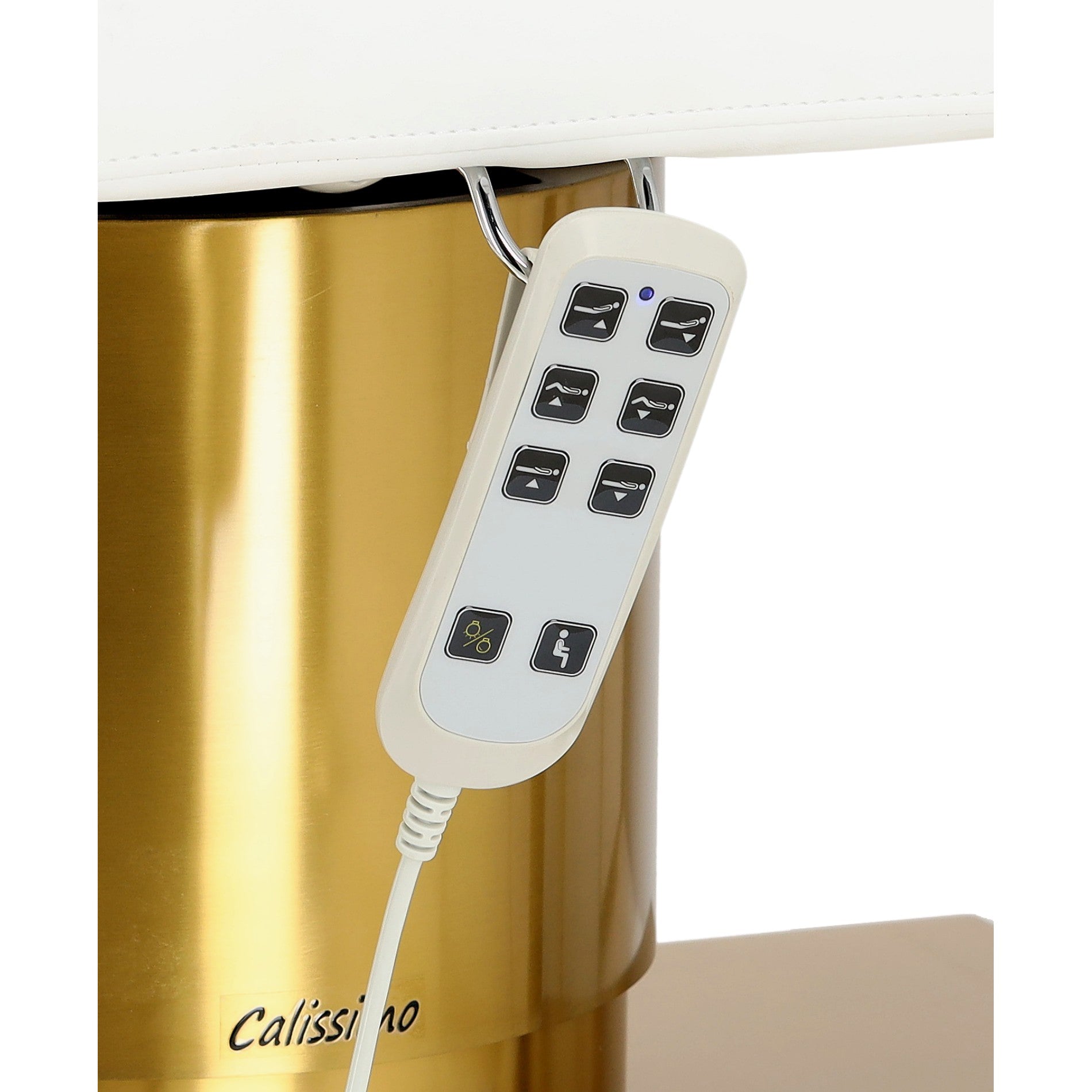 Elektrinis kosmetologinis gultas MAX PRO 2 - 3 motorai, baltas