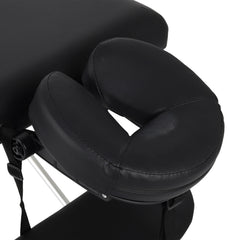Nina Comfy Base K515 nešiojamas masažo stalas, juodos sp.