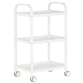 Kosmetologinis vežimėlis ST014, baltas