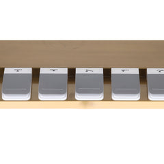 Elektrinis masažo stalas Avelon su šildymo funkcija, baltas