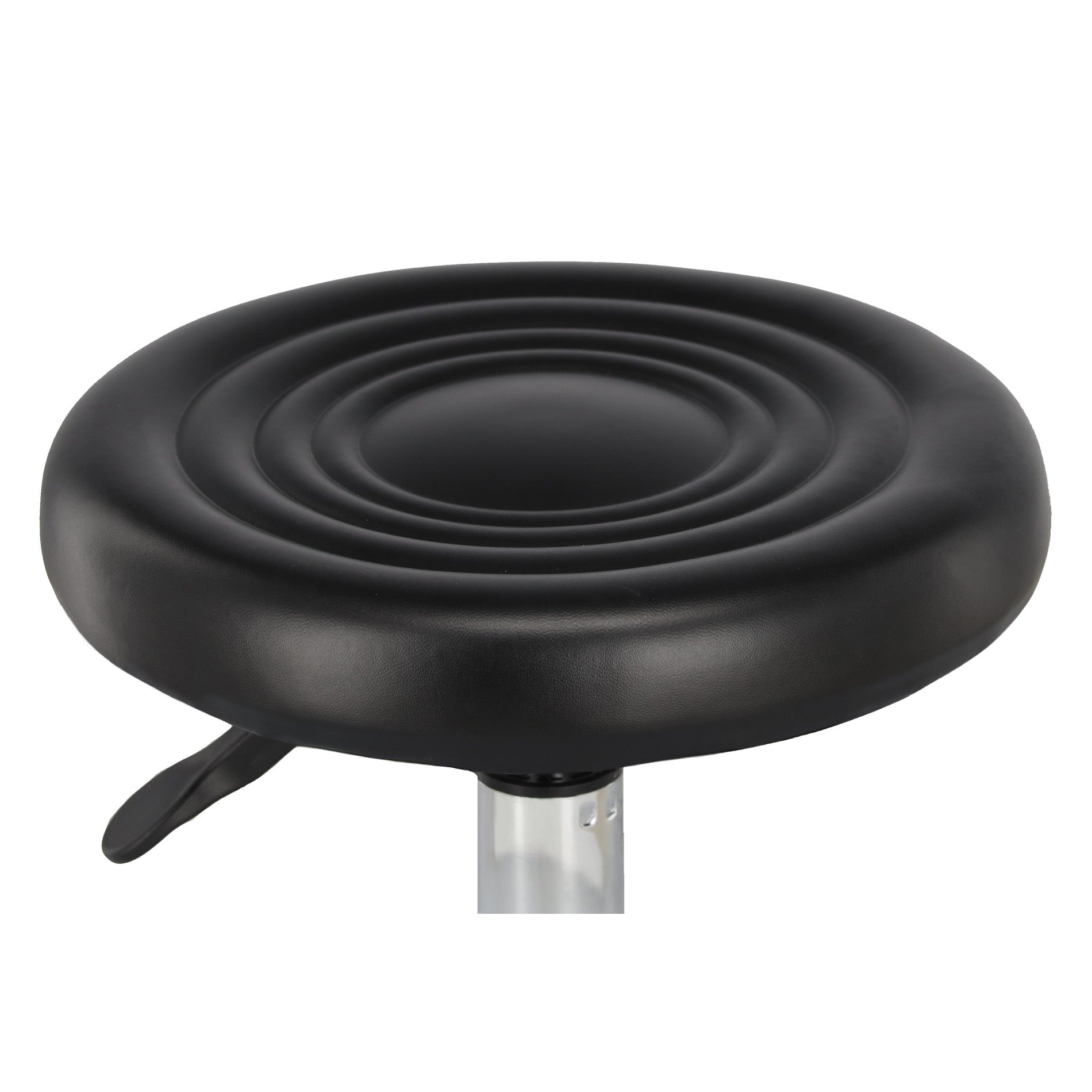 Meistro kėdutė Round, juoda