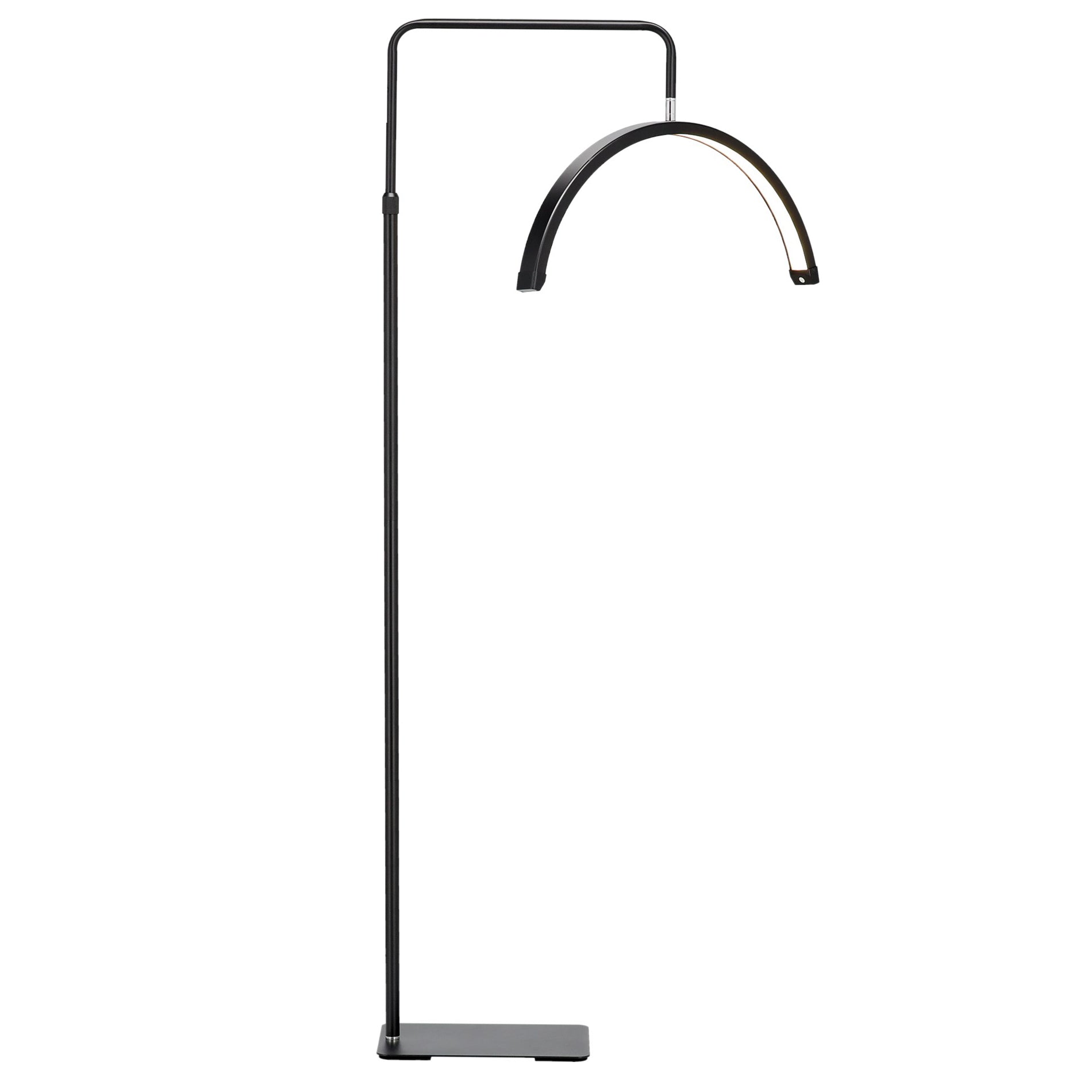 Pusmėnulio formos LED lempa procedūroms, be šešėlių, 36W, juoda