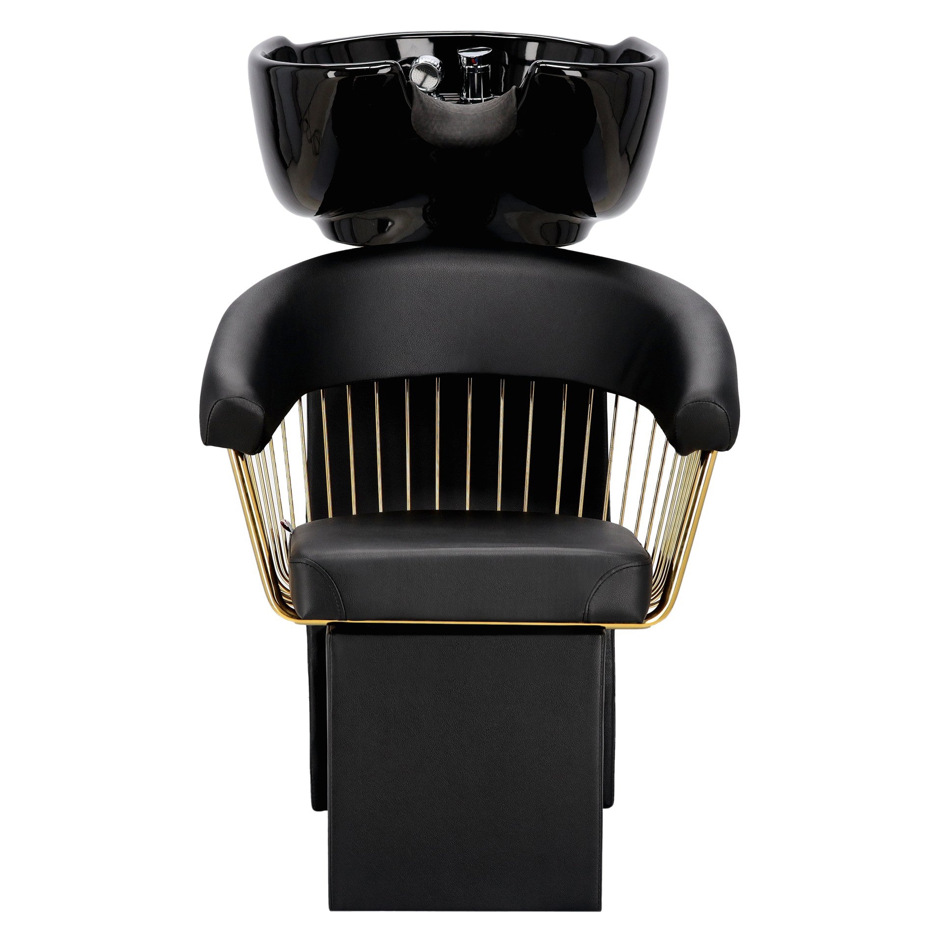 Kirpyklos plautuvė Zoe GOLD - juoda