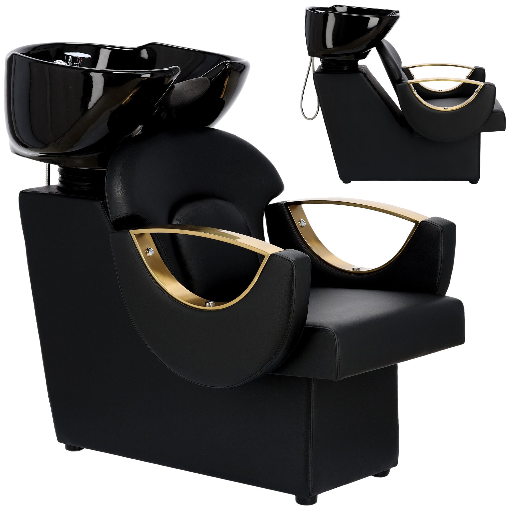 Profesionali kirpyklos plautuvė Nova - juoda