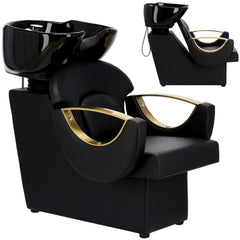 Profesionali kirpyklos plautuvė Nova - juoda