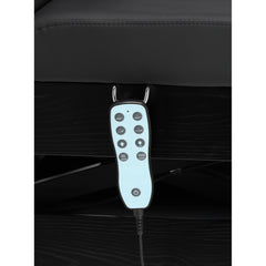 Elektrinis masažo stalas / kosmetologinis gultas su šildymu ir LED apšvietimu F245 – juodas