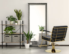 Kirpyklos kėdė LEXA – juoda