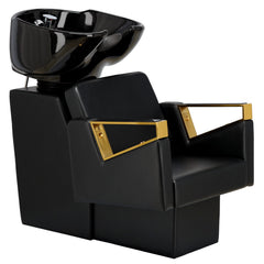 Kirpyklos plautuvė Toma GOLD – juoda