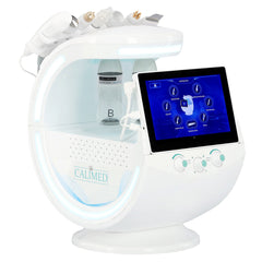 9-in-1 hidradermabrazijos kombainas su odos analizatoriumi ir kamera – profesionaliam odos gydymui