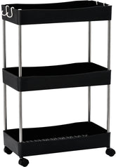 Kosmetologinis vežimėlis HL622, juoda sp.