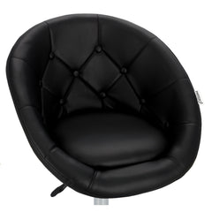Kirpyklos kėdė Ferrara Silver, juoda