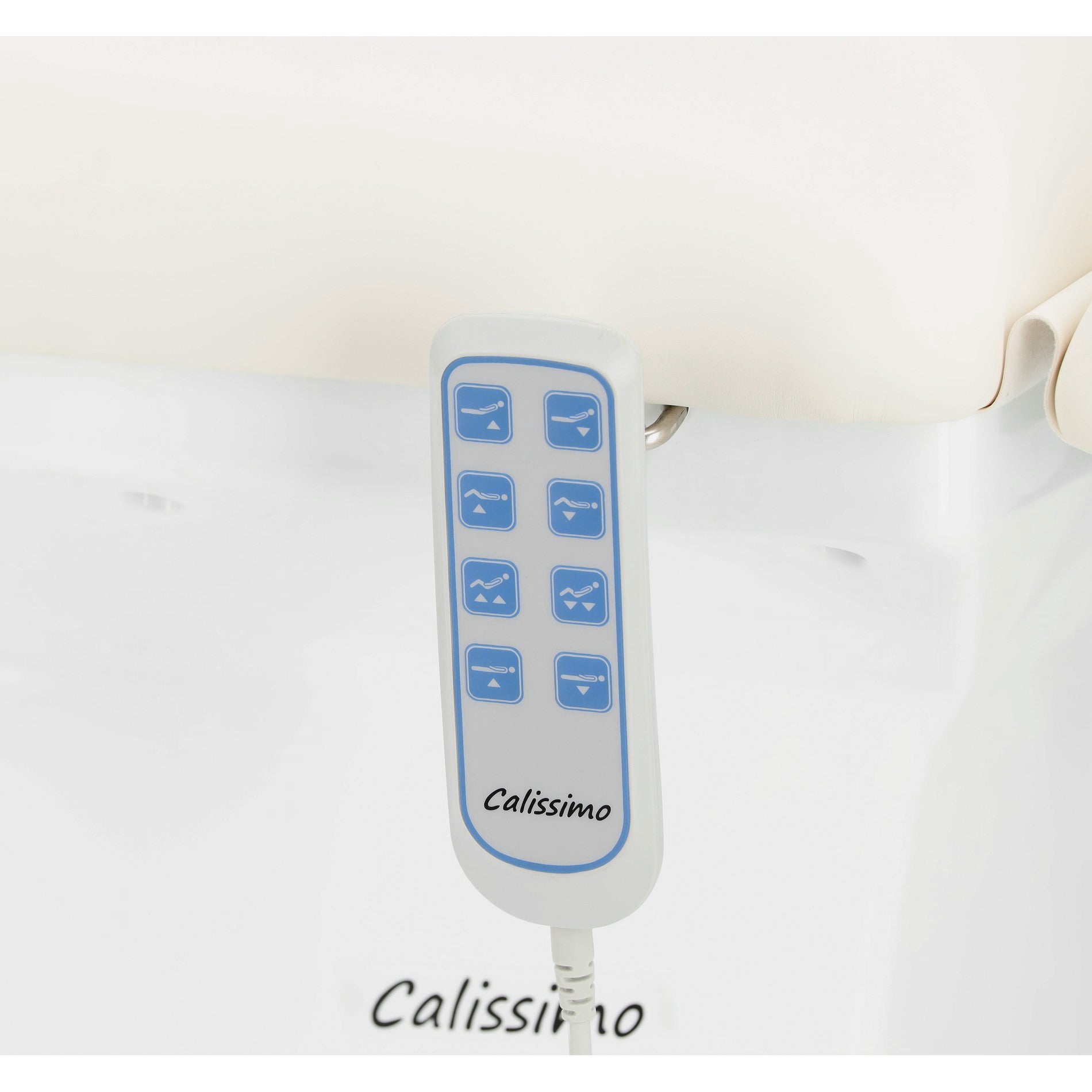 Elektrinis kosmetologinis gultas Belani, 3 el. motorai - baltas