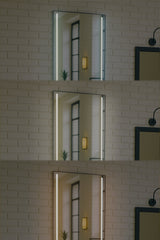 Kirpyklos veidrodis su LED apšvietimu 200×80 PRO acrylic