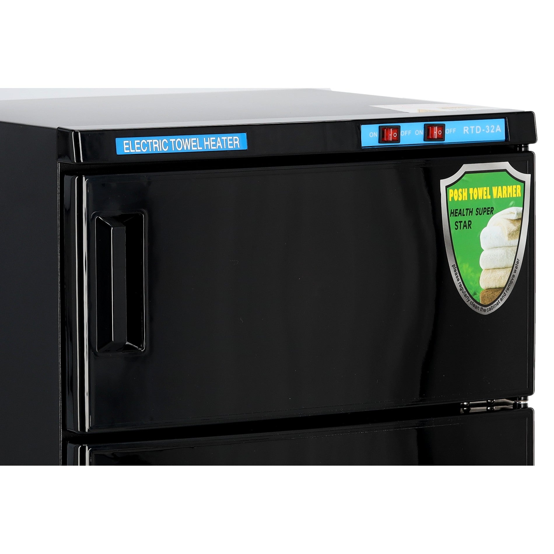 Rankšluosčių šildytuvas su UV sterilizacija 32 l, 400 W - juodas