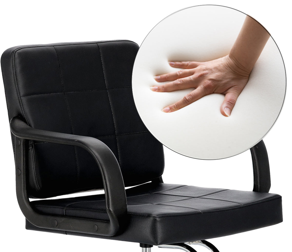 Kirpyklos kėdė ELI – juoda