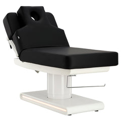 Profesionalus masažo stalas Mara, 3 elektriniai varikliai, juodas