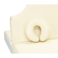 Elektrinis masažo stalas / kosmetologinis gultas su šildymu ir LED apšvietimu F245 – kreminis