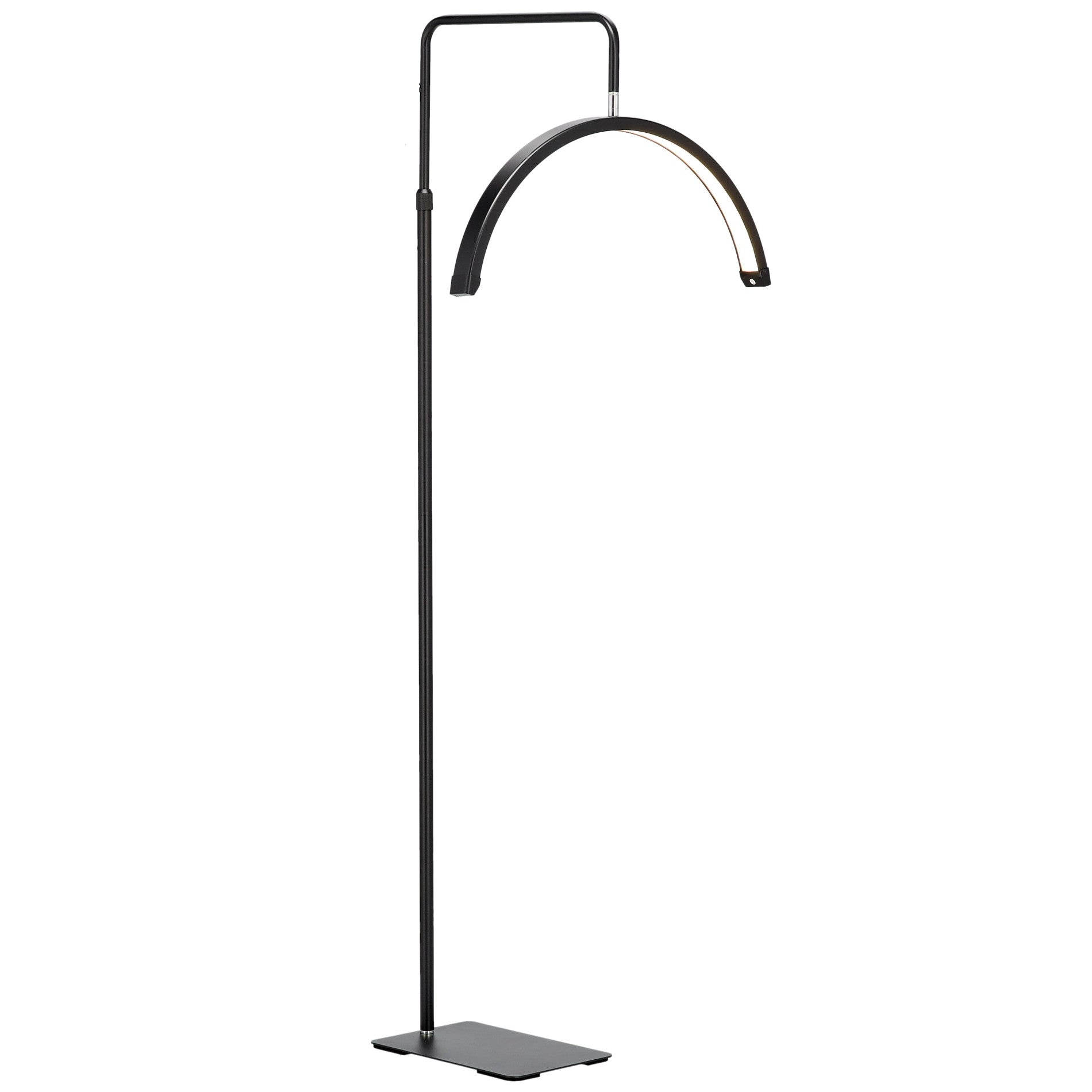 Pusmėnulio formos LED lempa procedūroms, be šešėlių, 36W, juoda