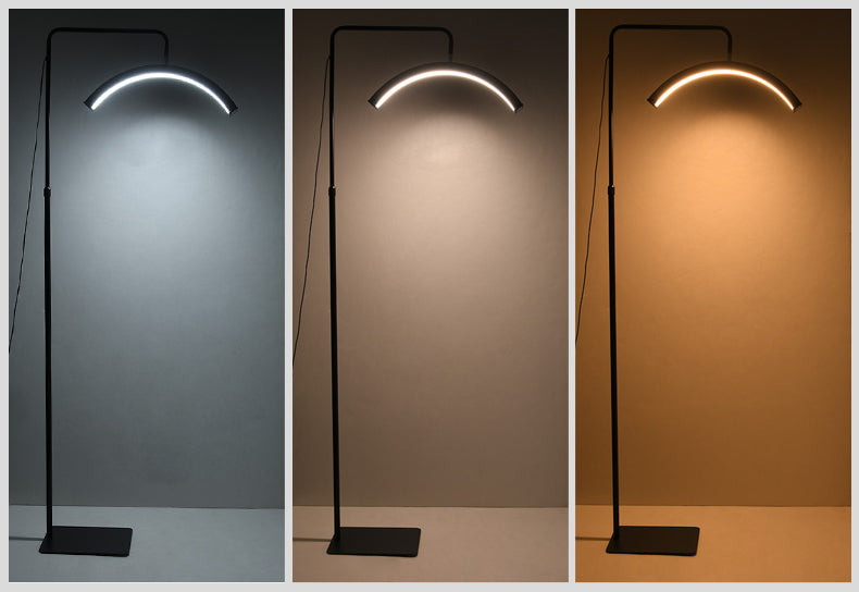 Pusmėnulio formos LED lempa procedūroms, be šešėlių, 36W, juoda