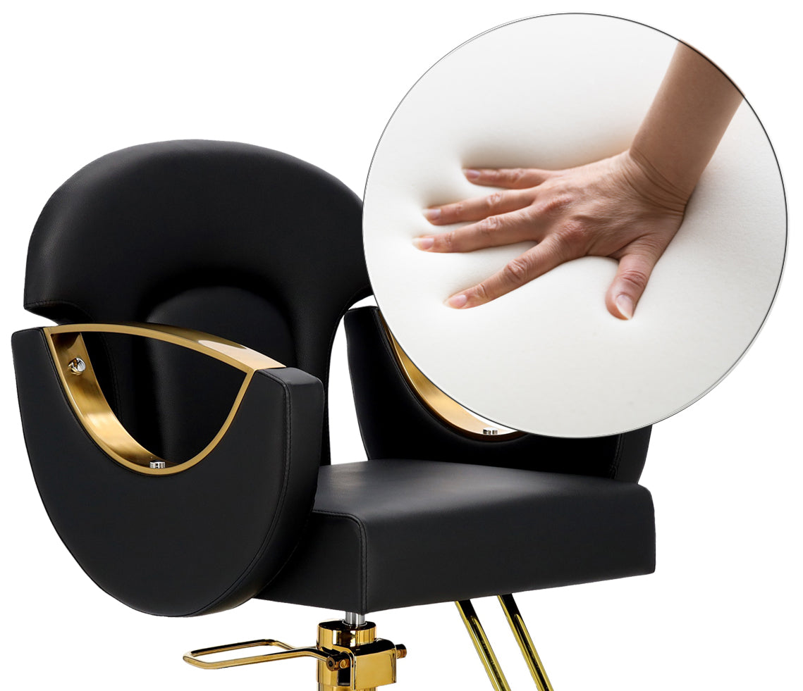 Kirpyklos kėdė NOVA – juoda