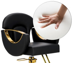 Kirpyklos kėdė NOVA – juoda