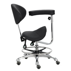 Kosmetologinis balnas su atlošu ir porankiu - juodas