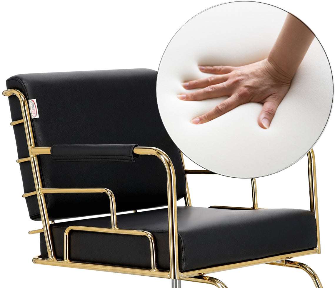 Kirpyklos kėdė LEXA – juoda