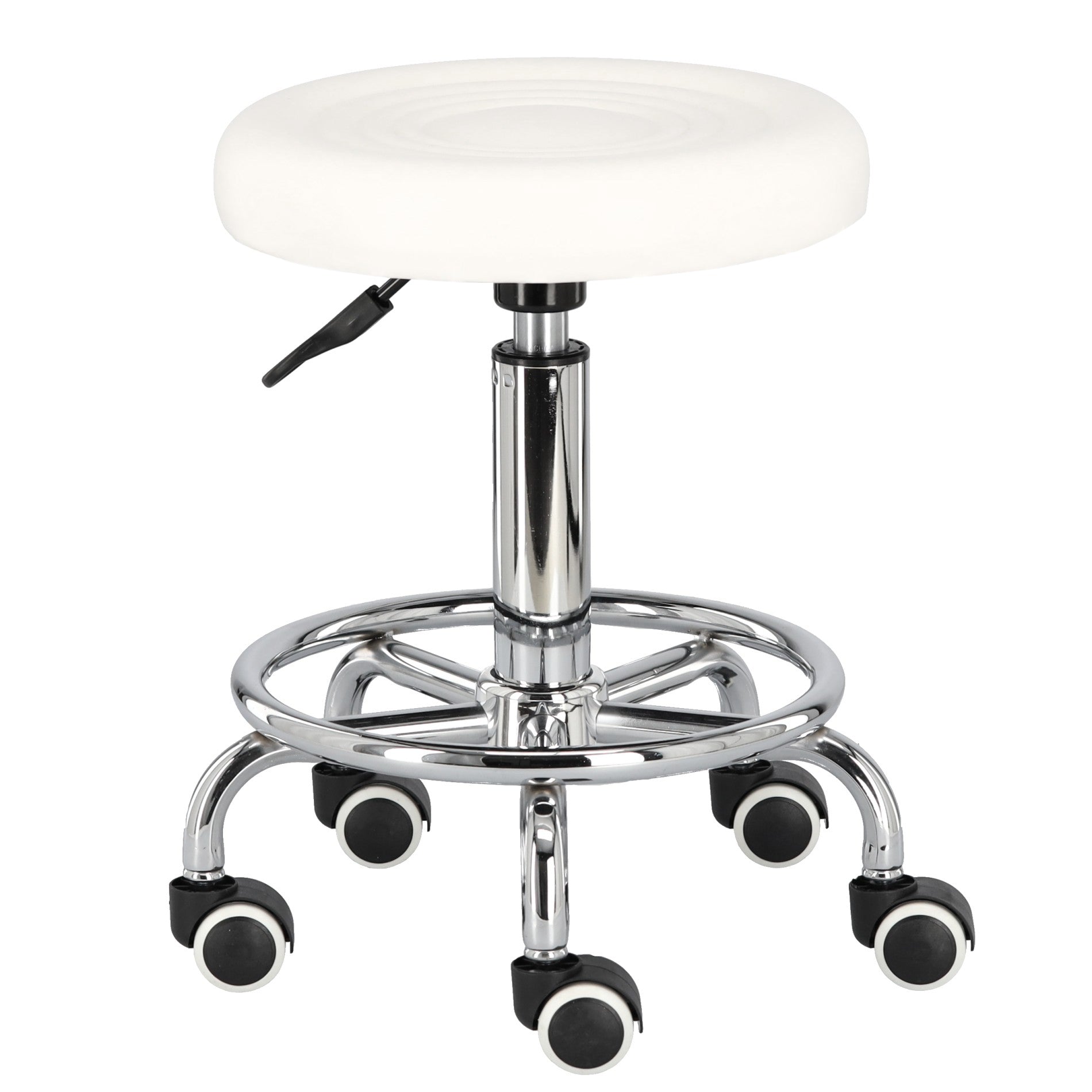 Meistro kėdutė Round, balta