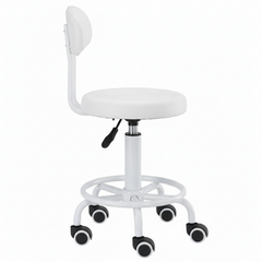Meistro kėdutė Round PRO – balta