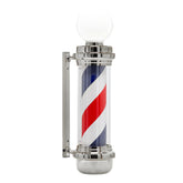 Barberio stulpas (Barber Pole) – besisukantis LED šviestuvas 88 cm, sidabrinis