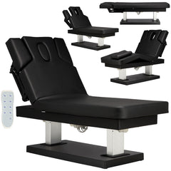 Elektrinis masažo stalas Calissimo 2167A HEAT, 4 el. motorai, šildomas, juodas