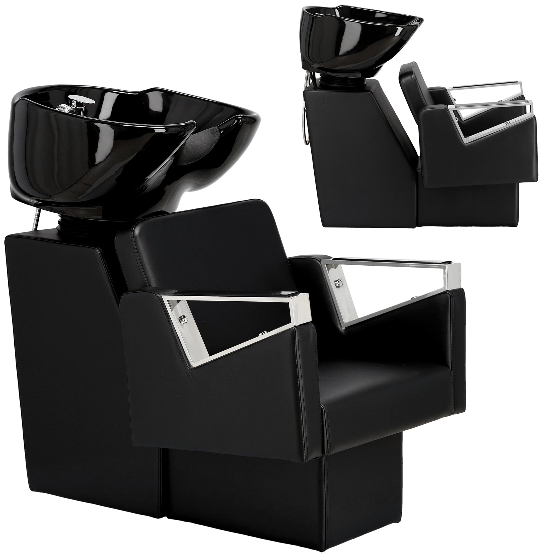 Kirpyklos plautuvė Toma SILVER – juoda