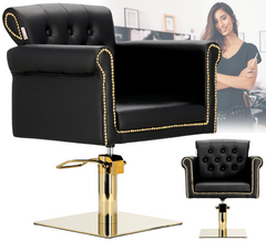 Kirpyklos kėdė Kiva – juoda