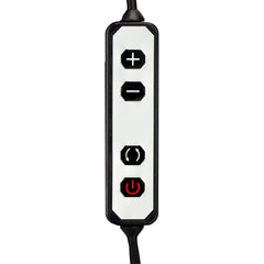 Kosmetologinė LED lempa Moon, 36 W, juoda, su prisukamu stovu