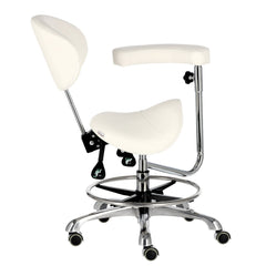 Kosmetologinis balnas su atlošu ir porankiu - baltas