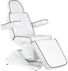 Kosmetologinis gultas LIA, 3 el. motorai, baltas