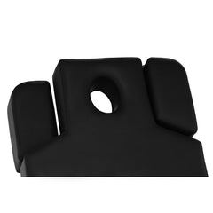 Profesionalus masažo stalas Mara, 3 elektriniai varikliai, juodas