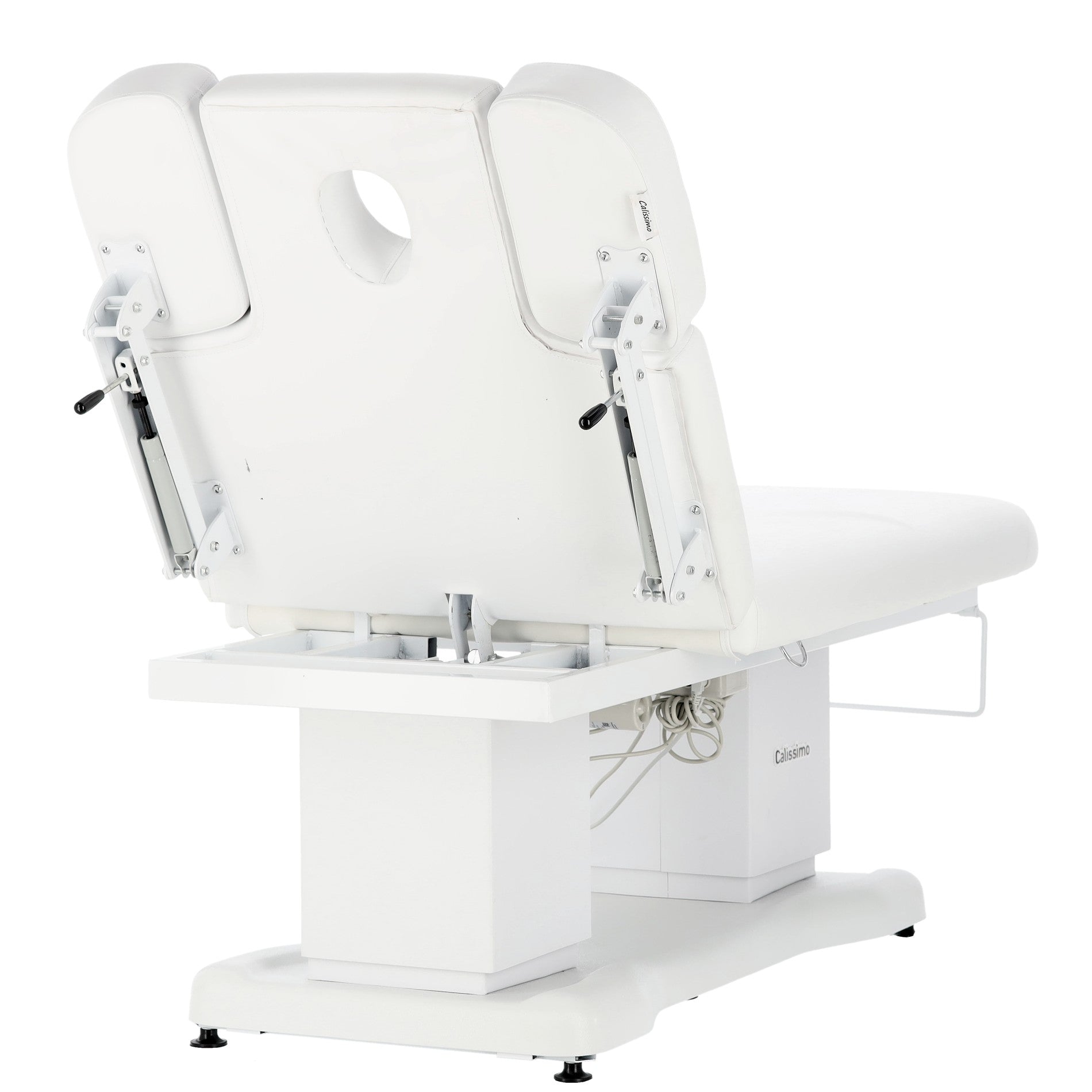 Elektrinė masažo lova Calissimo F149 – 4 elektrinių variklių, balta