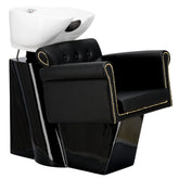 Kirpyklos plautuvė Kiva, juoda