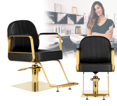 Kirpyklos kėdė ARYA – juoda