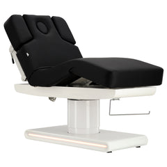 Profesionalus masažo stalas Mara, 3 elektriniai varikliai, juodas