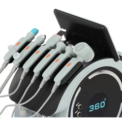 Hidradermabrazijos aparatas 5-in-1 – vandenilio valymas, infuzija, EMS ir RF