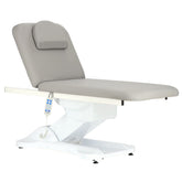 Elektrinis masažo stalas / kosmetologinis gultas – Calissimo Amaris, su šildymu ir 2 varikliais, pilkas