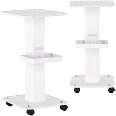 Kosmetologinis vežimėlis ant ratukų 1003 – baltas