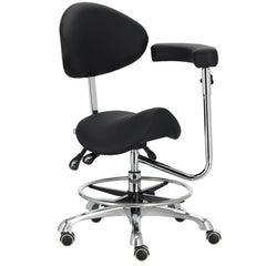 Kosmetologinis balnas su atlošu ir porankiu - juodas